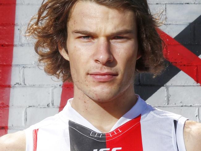New St Kilda recruit Nathan Freeman at Moorabin Oval, Melbourne. 26th November 2015. Picture: Colleen Petch.