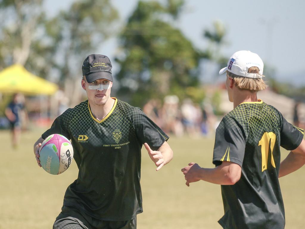 St Laurence's V St Josephs at the 2024 Gold Coast Titans All Schools Touch Football Picture: Glenn Campbell