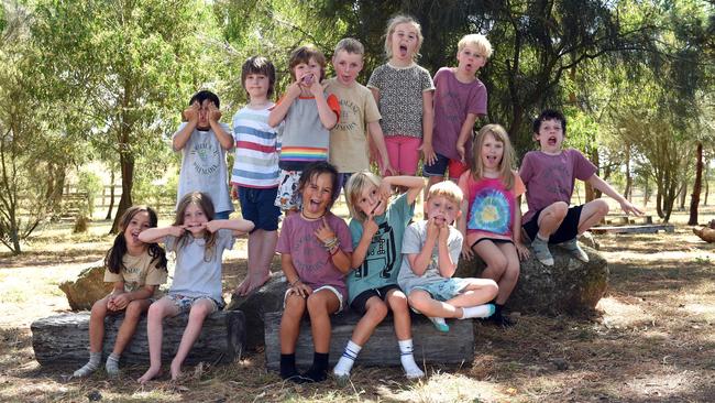 Woodline PS Prep Photos. Front Row: Ayla Nijar, Lilah Cole, Phoenix Valkovic, Freddie Sheridan, Sasha Houston, Alexandra Loughnan, Lachlan Warren Back Row: Dante Ti, Ewan Czerny-Smith, Hamish Clayton, Milo Whillance, Riley Young, Archie Farrer