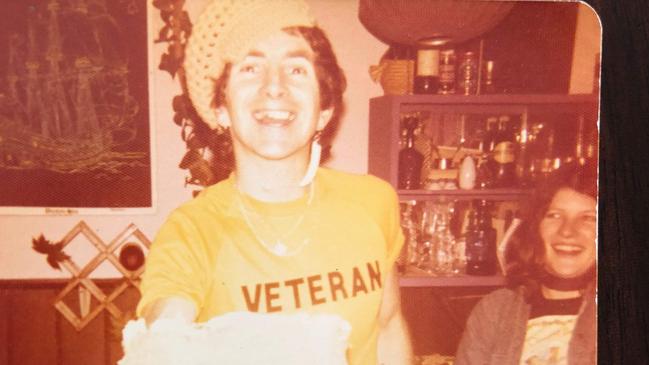 Douglas lived with Bon Scott and the AC/DC “boys” in a St Kilda house. Picture: Supplied/Vicki Marks