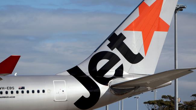 The Northern Territory Government may not be keen to open our borders, but Jetstar and Qantas seem to be making plans just in case, with flights able to be booked out of Darwin to all Australian capital cities from June. Picture: Brad Hunter