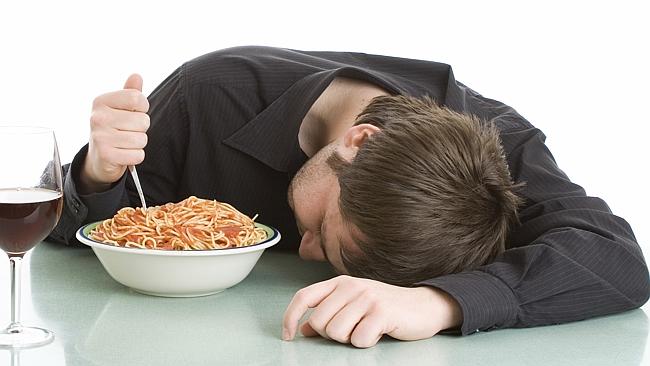 Food coma: Why do you feel sleepy after eating? | Tryptophan | news.com.au — Australia's leading news site