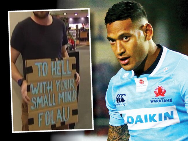 israel folau gay stance lingers