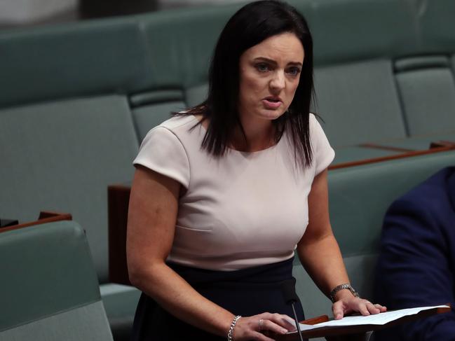 Emma Husar stood up after Question Time in the House of Representatives and defended her reputation after she was defamed by a media outlet.Picture Gary Ramage