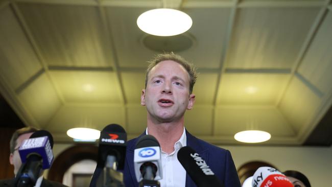 Before he was installed as State Opposition leader, David Speirs referred to Koutsantonis as a “scheming old has-been” like Scar in the Lion King. Picture: NCA NewsWire/David Mariuz