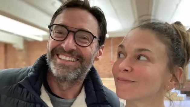 Behind the scenes of The Music Man. Picture: hughjackman/Instagram