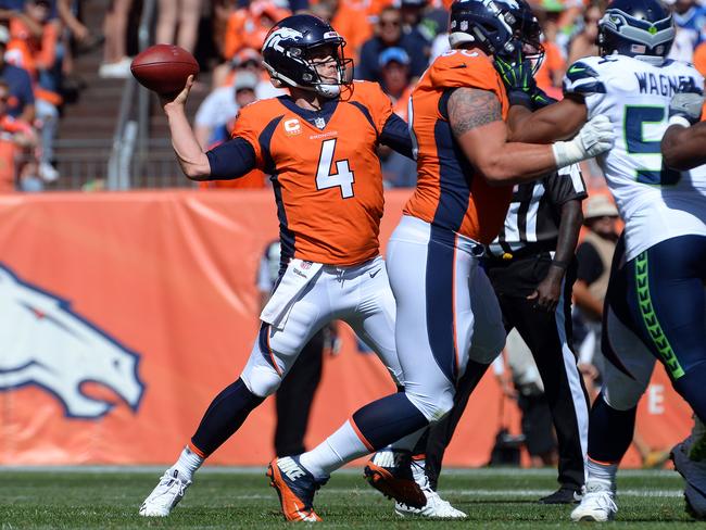 Case Keenum wasn’t flawless, but delivered a victory for Broncos fans. Picture: Getty.