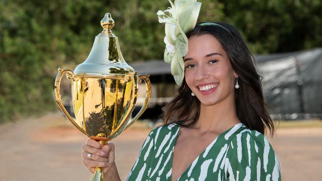 Darwin resident and model Tannwyn Lewis has been named the 2023 Darwin Cup Carnival ambassador. Picture: Caroline Camilleri