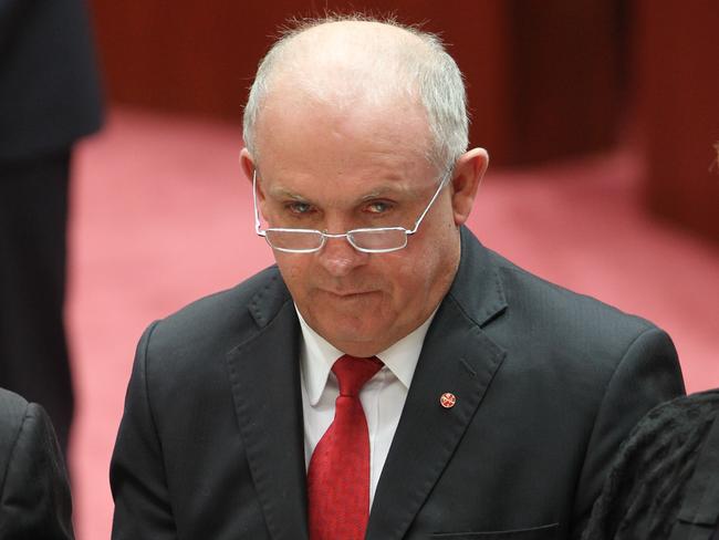 Senator John Williams delivered the banking royal commission. Picture: Gary Ramage