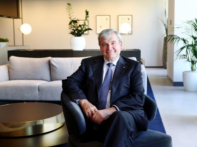 11/05/2018: Perpetual Chairman and former ASIC boss Tony D'Aloisio at the Perpetual headquarters in Sydney on Friday. Hollie Adams/The Australian