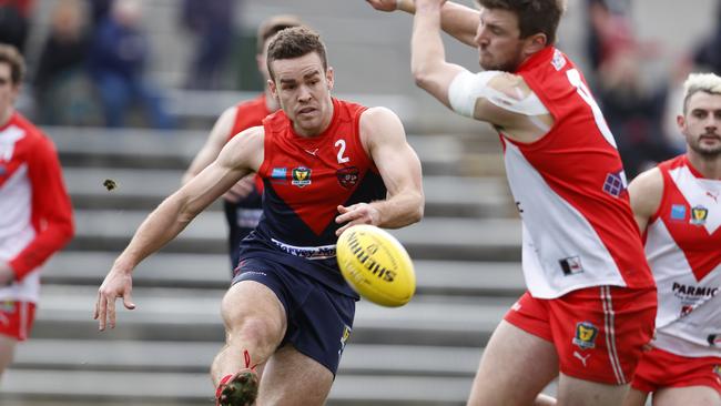 North Hobart's Hugh Williams in action. Picture: Zak Simmonds