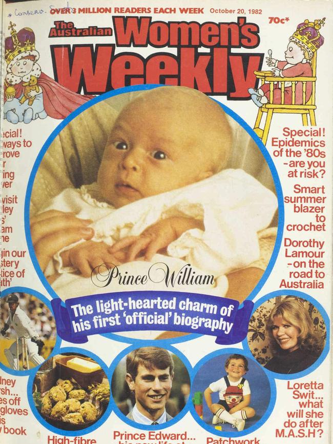 Australian Women’s Weekly cover, 1982.