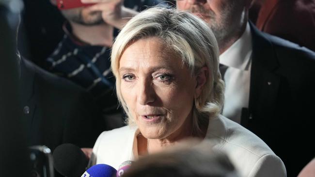 Far-right party leader Marine Le Pen. Picture: Dimitar Dilkoff/AFP