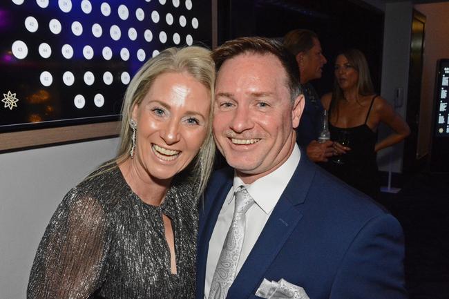 Felecia Steel and Muir Groves at Gold Coast Business Excellence Awards at The Star Gold Coast. Pic: Regina King