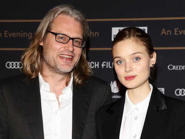 “I would love to do a film with my man,” says Bella Heathcote of fiance Andrew Dominik. Picture: Getty