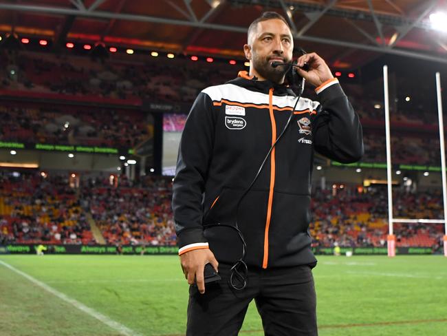 The Tigers have assured Lachlan Galvin will be considered additional support to Benji Marshall. Picture: NRL Photos