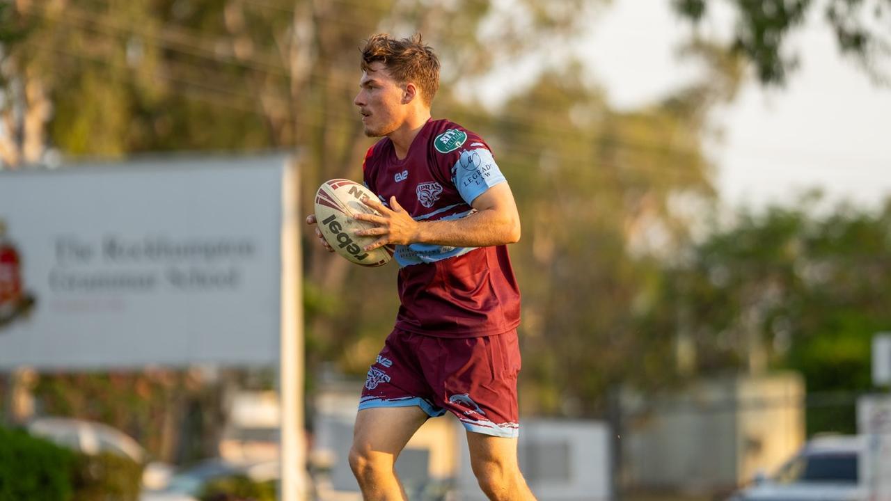 Connor Rothery is looking to secure a starting spot with the CQ Capras in the 2025 season. Photo: Luke Fletcher