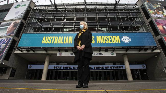 Richmond president Peggy O'Neal wants the AFL to get to the bottom of it. Picture: Aaron Francis