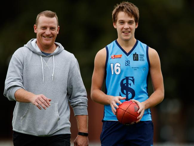 Legend’s son steps into AFL draft mix