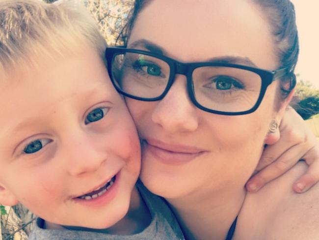 Mum of two, Rebecca Boyd, has ADHD and is sharing her personal journey in the hopes it helps other neurodivergent parents this festive season. Picture: Supplied