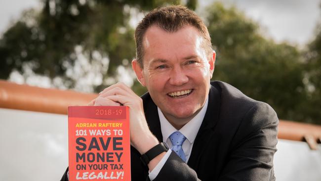 Mr Taxman founder Adrian Raftery suggests using the ATO’s app. Picture: Simon Fox