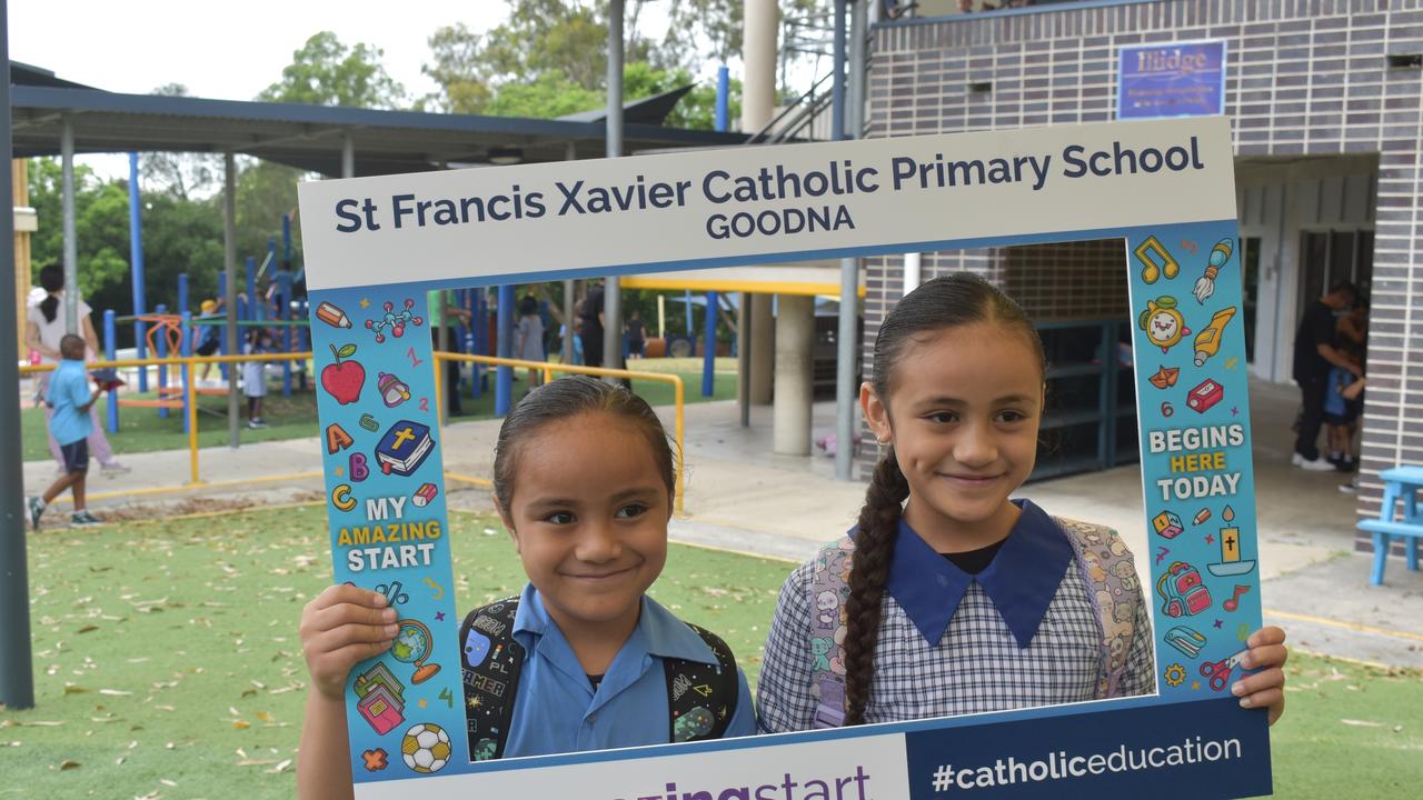 Wyatt _ her big sister - St Francis Xavier Catholic Primary School, Goodna