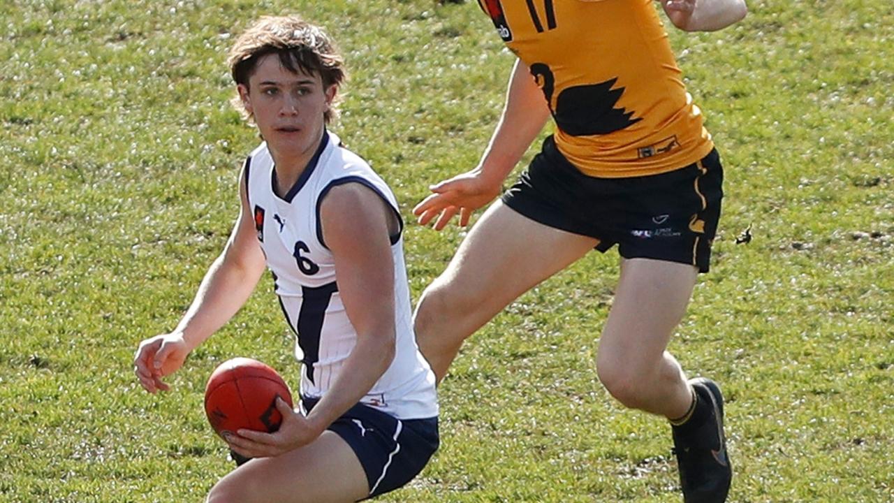 Noah Long is off to the Eagles. Picture: Dylan Burns/AFL Photos