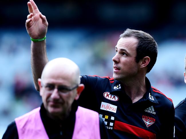 Matthew Egan during his time with Essendon. Picture: AAP Image/Tracey Nearmy