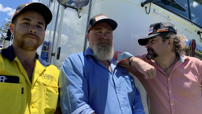 Khai​ Townsend, Ian Roper and Tim Cooper.