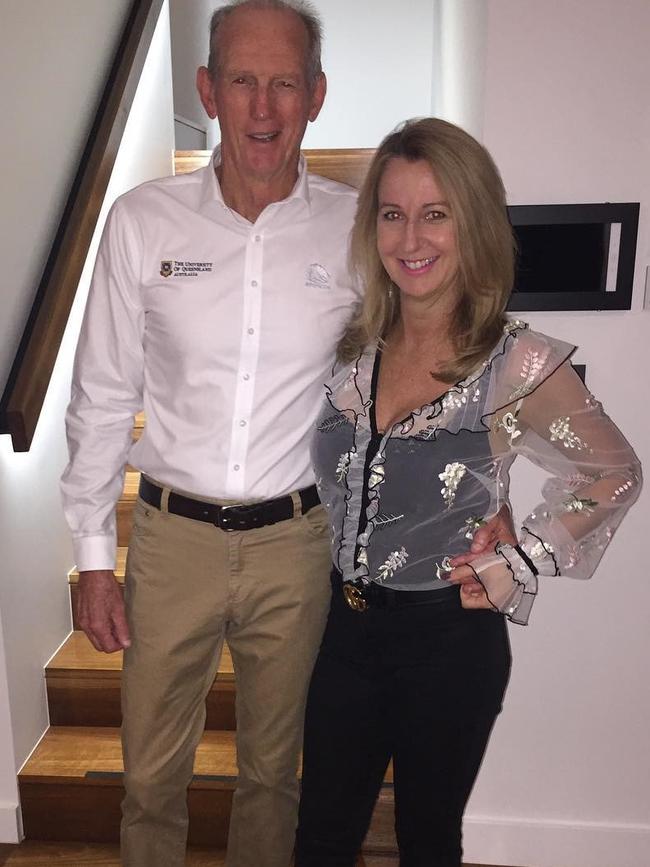 Wayne Bennett breached protocol with his partner. Picture: Instagram