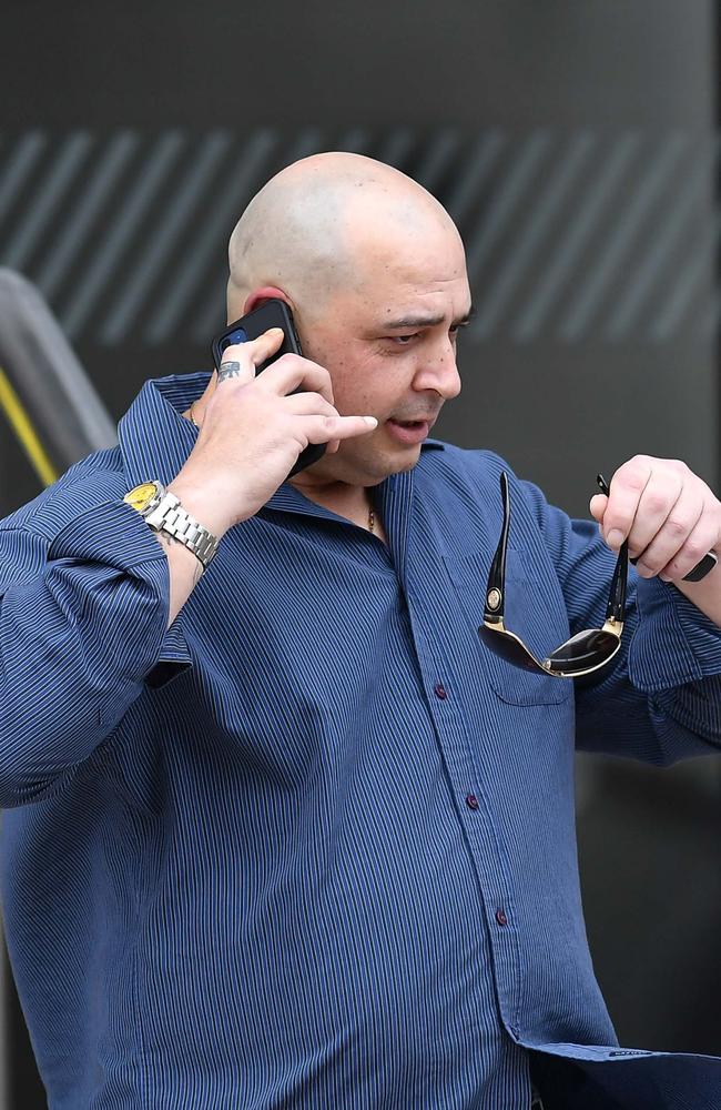 Trent Nathan Laing leaves Maroochydore Court House. Picture: Patrick Woods.