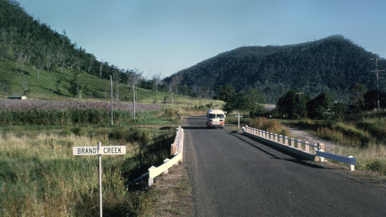 Brandy Creek Bridge (1973). Picture: Queensland State Archives