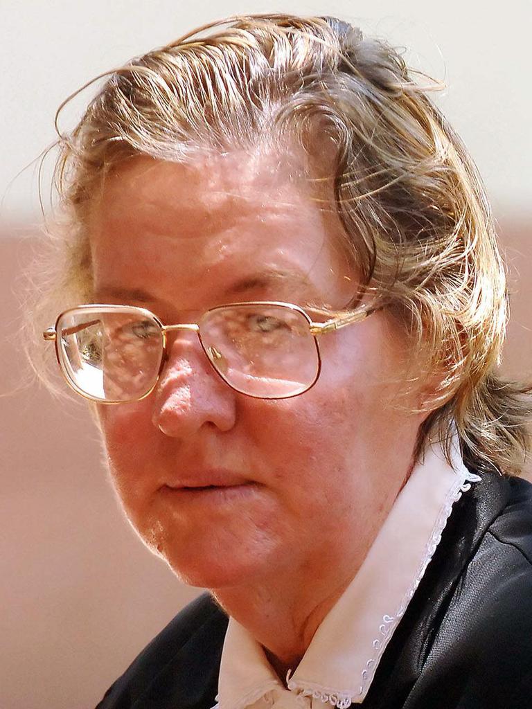 Joan Gater during the trial