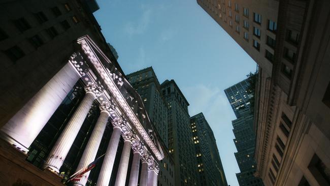 US stocks fell as investors prepared for a looming rate hike. Picture: AP Photo/Mark Lennihan.