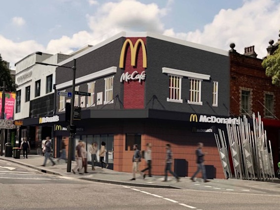 The new McDonald’s would be situated on the corner of Redfern and Regent Streets. Picture: City of Sydney