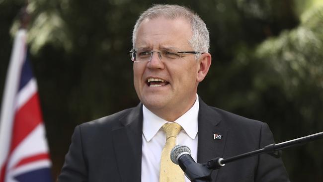 Australian Prime Minister Scott Morrison. Picture: AP