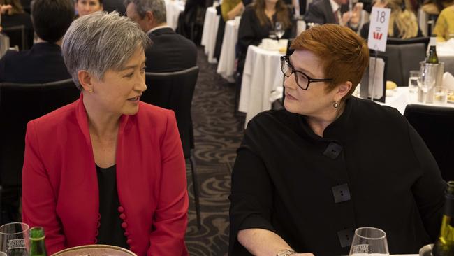 Senator Penny Wong replaced former Senator Marise Payne as Foreign Affairs Minister in May 2022. Picture: Newswire/Andrew Taylor