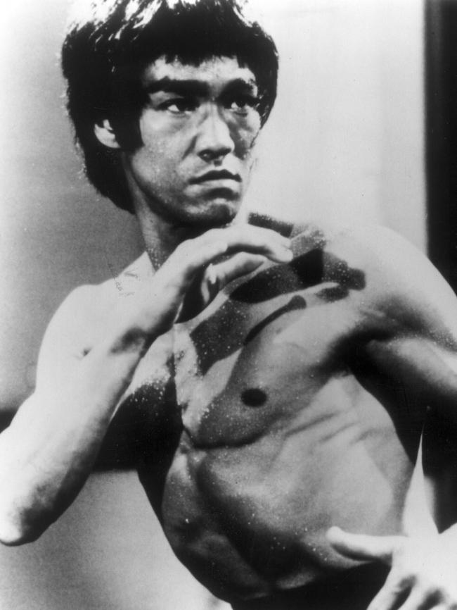 Martial arts expert and actor Bruce Lee.