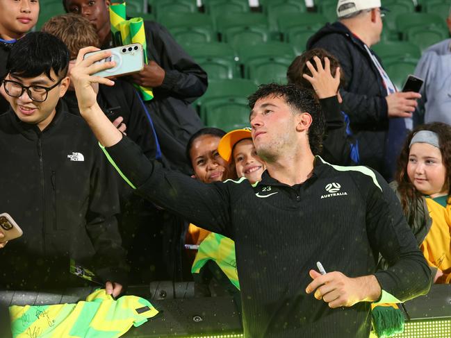 Alessandro Circati is popular with fans in Perth. Picture: Paul Kane/Getty Images