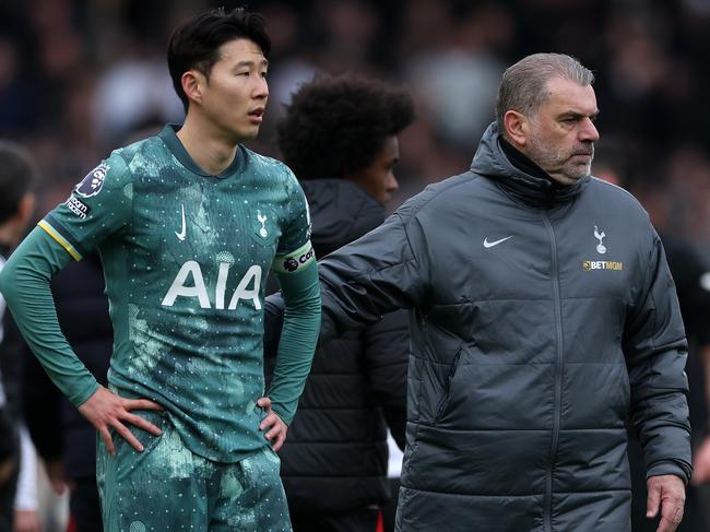 Tim Cahill has urged the Spurs to back Ange Postecoglou. Picture: Richard Pelham/Getty Images