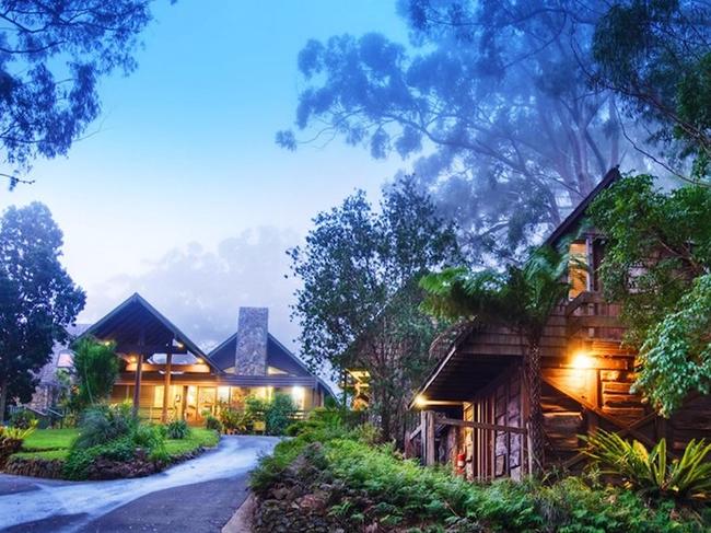 86 year old Binna Burra Lodge has been burnt to the ground overnight during the fires currently burning throughout the Gold Coast and Scenic Rim areas Picture Supplied