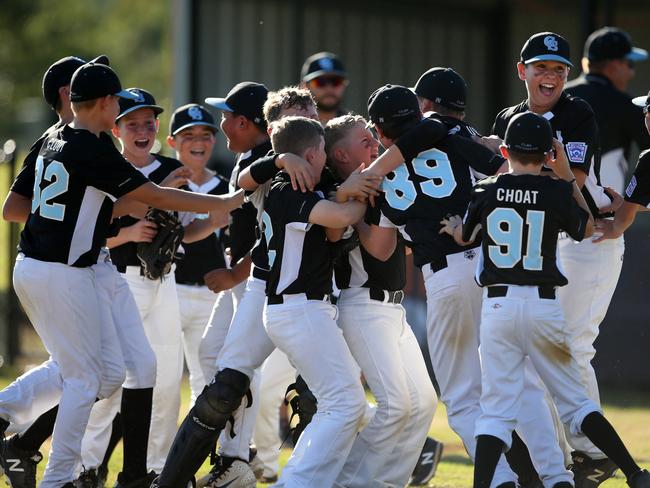 Cronulla claiming gold at the 2019 Australian Little League Championship.