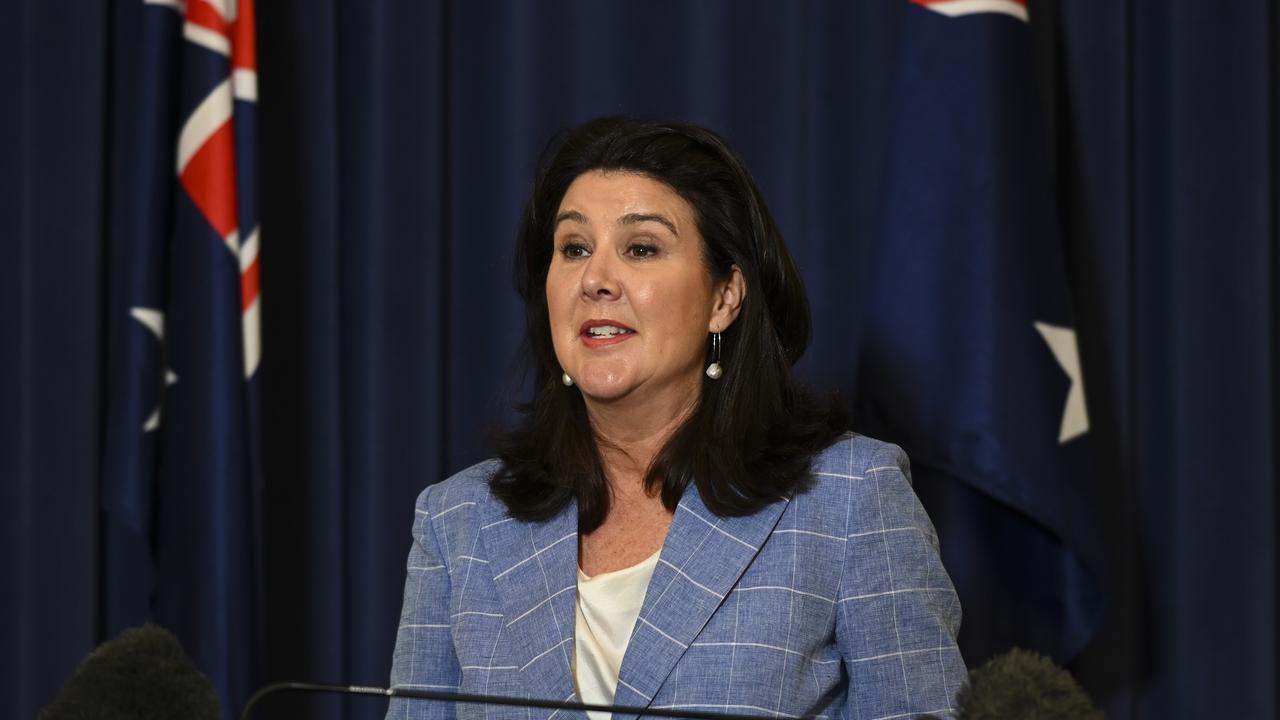 Senator Jane Hume says Ms O’Neil should ‘resign or at least apologise’ over her response to the decision. Picture: NCA NewsWire / Martin Ollman