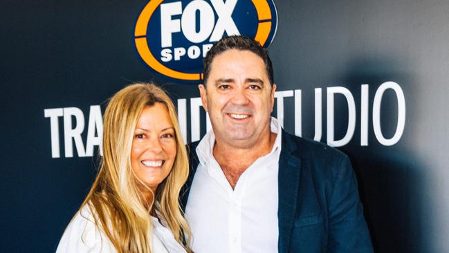 Nicky Brownless and Garry Lyon at Fox Footy.