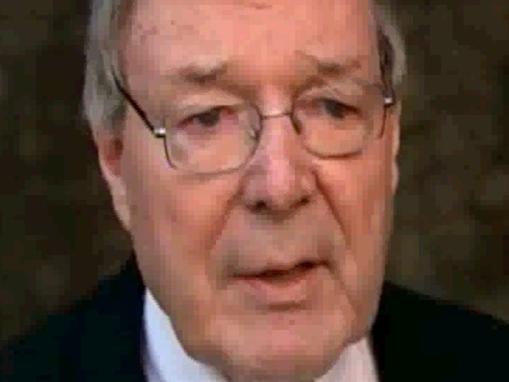 George Pell stills from Seven News