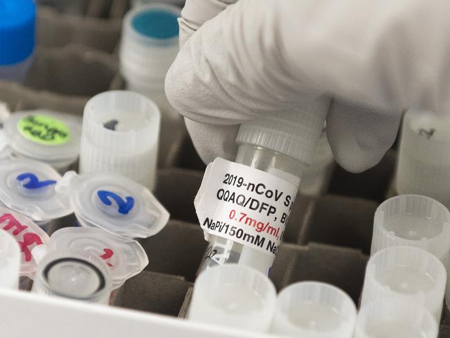 Russian hackers want to obtain coronavirus vaccine information. Picture: AFP