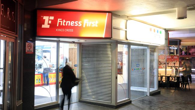 Fitness First in Kings Cross. Picture: Christian Gilles