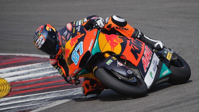 Australian Moto2 rider Remy Gardner hopes to become world champion this weekend.