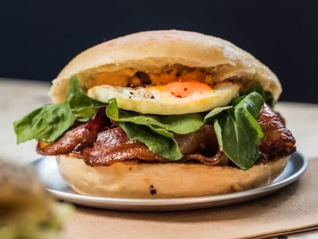 Give a bacon and egg roll a go. Picture: Supplied