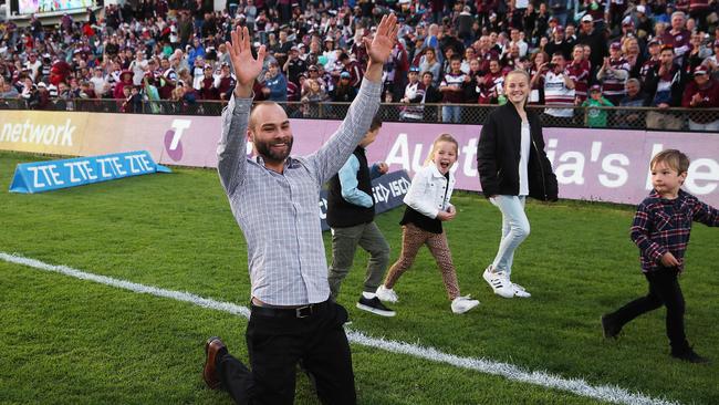 Stewart’s return to Brookvale is just what the fans need. Picture: Phil Hillyard